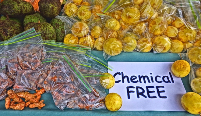 chemical free produce